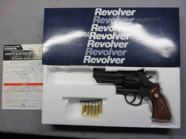 【タナカ】S&W M27 “The .357 Magnum” 3.5 in ブラック HW モデルガン
