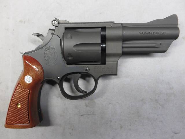 【タナカ】S&W M27 “The .357 Magnum” 3.5 in ブラック HW モデルガン