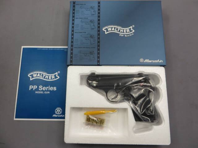 【マルシン】ワルサーPPK アーリーモデル HW　モデルガン