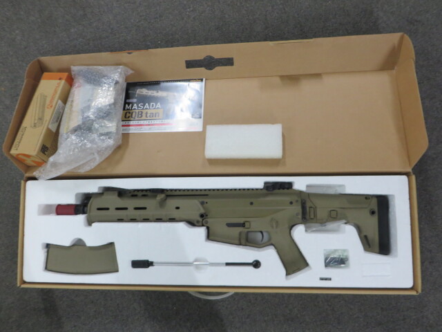 【KSC】MASADA CQB TAN・MAGPUL Alloyハンドガード 他