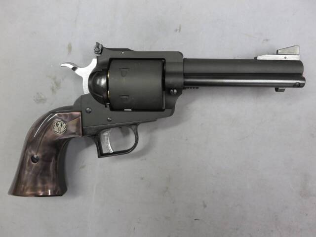 【マルシン】スーパーブラックホーク 4.62in ブラック HW ブラックパール調グリップ リアルXカートリッジ