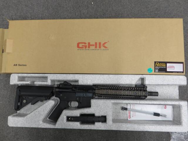 【GHK】MK18 Mod1 GBBR (Daniel Defense Official Licensed)