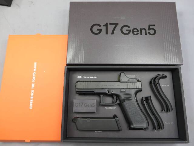 【東京マルイ】グロック17 Gen.5 MOS・マイクロプロサイト　G17 Glock17