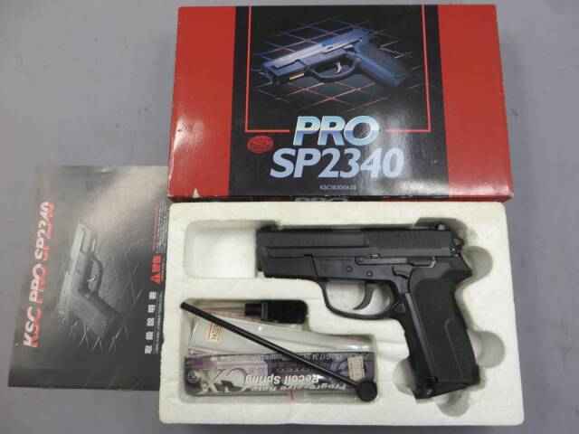 KSC SIG PRO SP2340 美品 KSC】SIG PRO SP2340 ガスブローバック【動作確認済】 SIG PRO