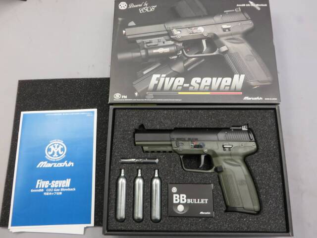 【マルシン】Five-seveN 6ｍｍBB CO2 V2 ODG
