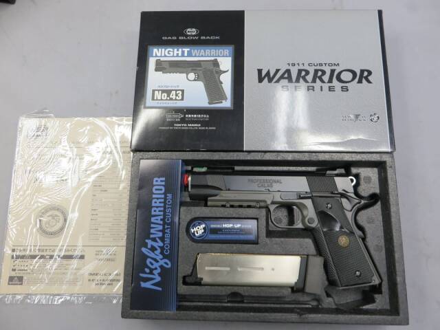 八5877【美品】TOKYO マルイ　ナイトウォーリア　1911カスタム 中古・特価品】東京マルイ ナイトウォーリア カスタム