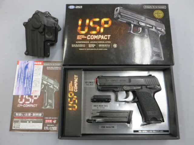 【東京マルイ】H&K USPコンパクト/ スペアマガジン・ホルスター