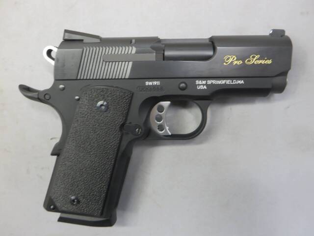 【BWC】S&W SW1911 Proシリーズ 3in エルゴ製樹脂グリップモデル モデルガン