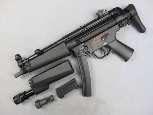 【VFC・UMAREX】H&K MP5A5 Gen.2 GBBR・ライト付ハンドガード・マウント・ストックベース