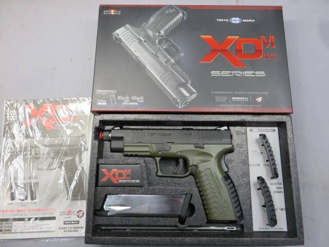 東京マルイ　XDM-40 予備マガジンつき　アウターバレルデトネーター製 東京マルイ】XDM.40 デトネーター 他カスタム