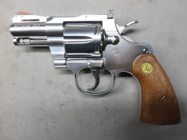 【タナカ】コルトパイソン.357mag 2.5in ステンレス R-model モデルガン