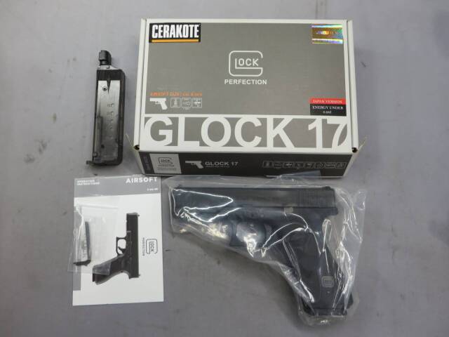 【GHK・UMAREX】グロック17 Gen.5 MOS メタルスライド・G17 Glock17