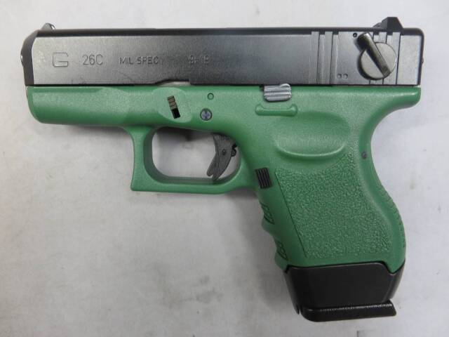 【KSC】グロック26C グリーンフレイム限定製品　G26C