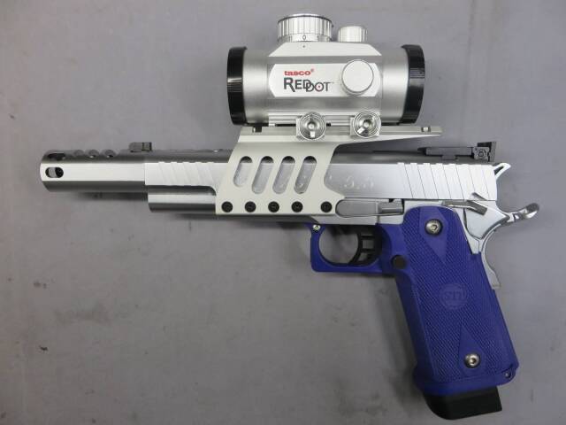 【KSC】STI イーグル5.5 ハイブリッド シルバー リミテッド / マウント・ダットサイト