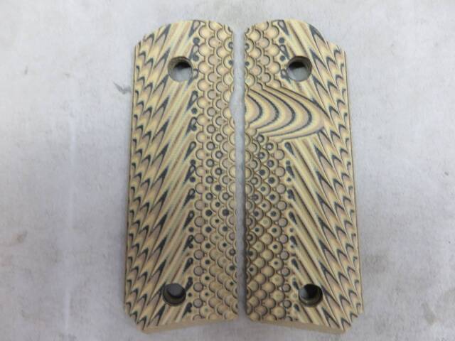 【Vz Grips】G10グリップ 1911 コンパクト・オフィサーズ オペレーター2 ハイエナブラウン