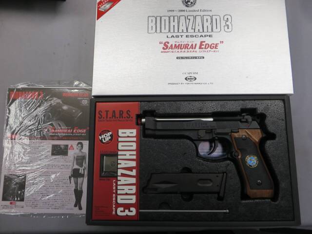 サムライエッジ M92F　STARSカスタム　ジル モデル　ベレッタ　ガスガン サムライエッジ M92F STARSカスタム ジル モデル ベレッタ