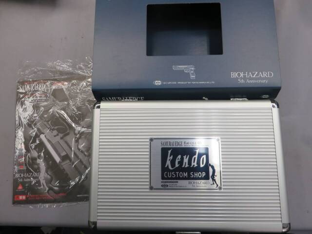 東京マルイ サムライエッジ 2001 リミテッドエディション バイオハザード 東京マルイ】サムライエッジ バリーバートン 2001リミテッド