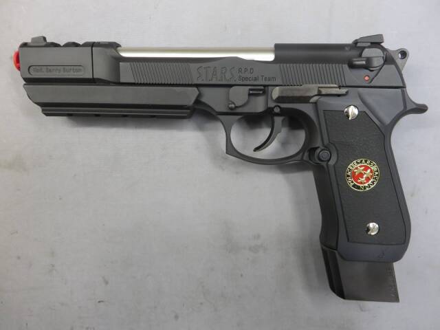 東京マルイ サムライエッジ 2001 リミテッドエディション バイオハザード 東京マルイ】サムライエッジ バリーバートン 2001リミテッド