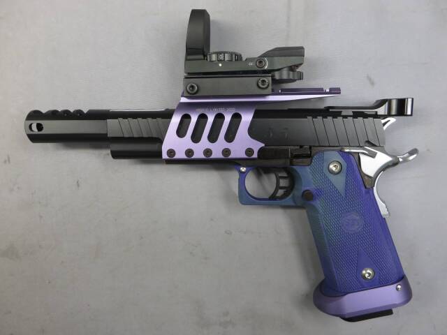 KSC　STI イーグル5.5 ハイブリッド EAGLE 5.5 Hybrid KSC] STI Eagle 5.5 Hybrid GBB Pistol[Jap Ver.][BLK] – SIXmm