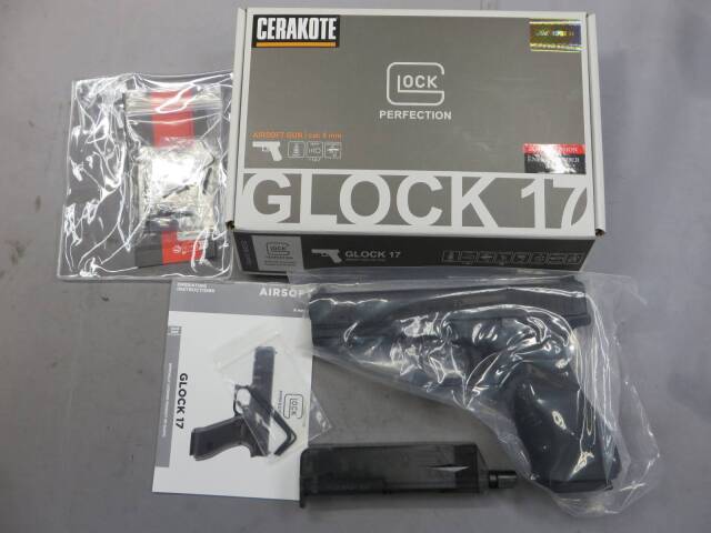 【GHK・UMAREX】グロック17 Gen.5 MOS メタルスライド・マウントプレート セット・G17 Glock17