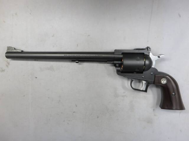 【マルシン】スーパーブラックホーク 10.5in マットブラック プラグリップ仕様 6mmBB リアルXカートリッジ