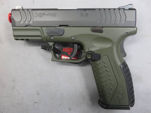 東京マルイ XDM-40 エアソフトガン デトネータースライド他カスタム 美品 東京マルイ XDM-40 エアソフトガン デトネータースライド他