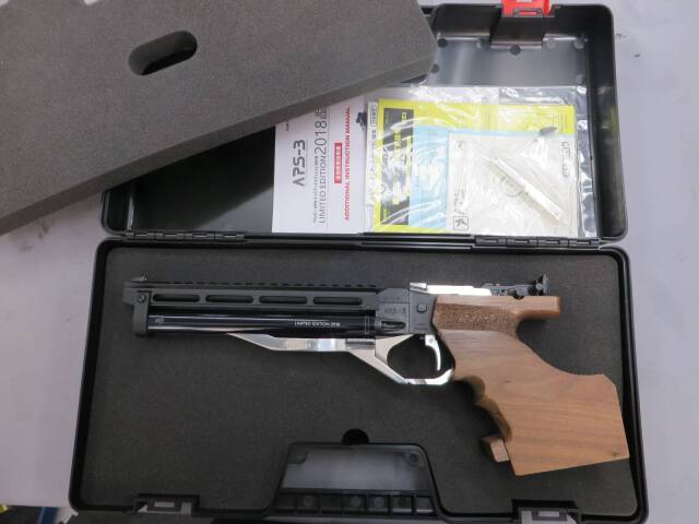 【マルゼン】APS-3 リミテッドエディション 2018・アナトミカルウッドグリップ・蔵前工房舎パーツ