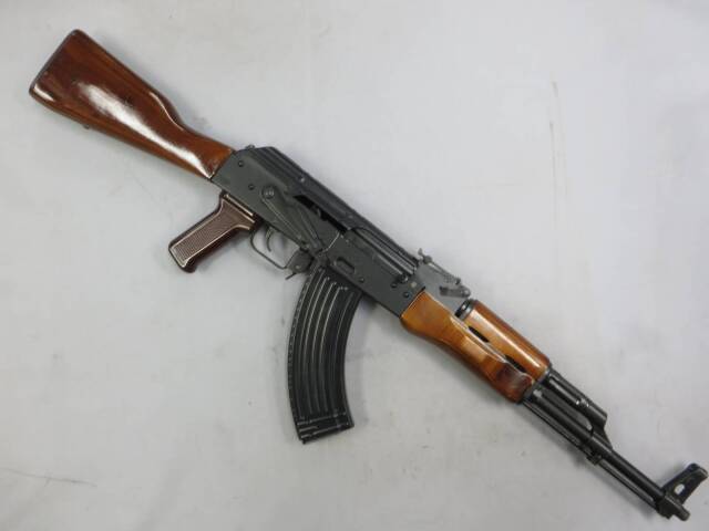 【東京マルイ】AKM GBB・Ra-Tech 木製ハンドガード＆ストック
