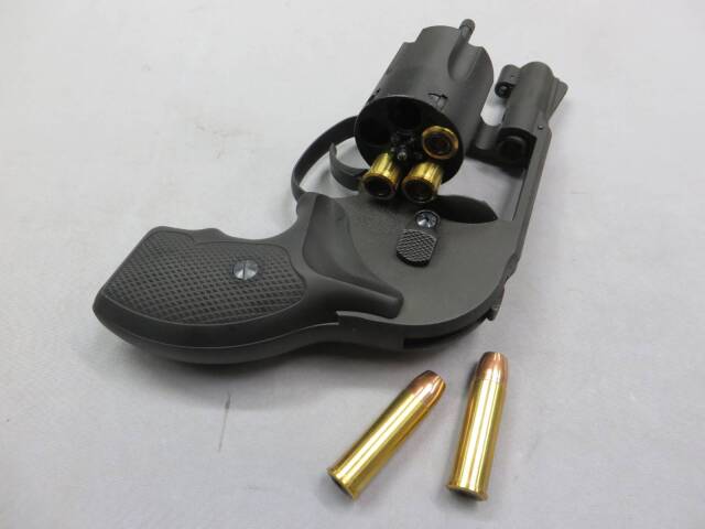 【マルシン】S&W M49 ブラック HW プラグリップ仕様 Xカートリッジ