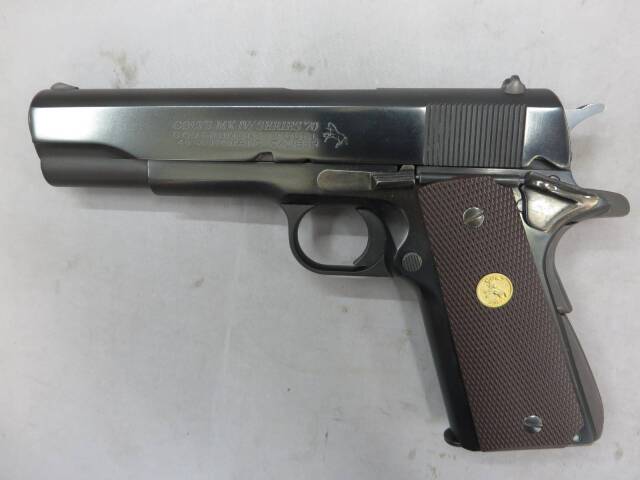 【CAW】 ガバメント シリーズ70 HW・ブルーイング モデルガン