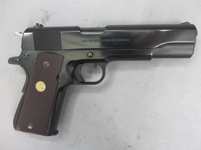【CAW】 ガバメント シリーズ70 HW・ブルーイング モデルガン