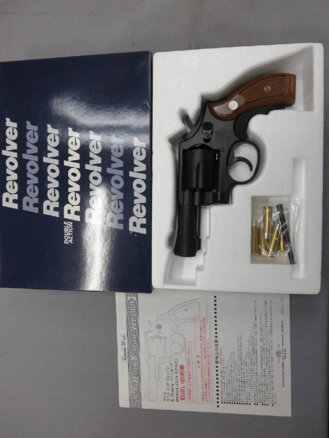 【タナカ】S&W M13 FBIスペシャル　3in HW Ver.3  モデルガン