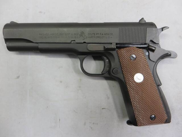 【マルシン】ガバメント M1911A1 HW センターファイヤー   モデルガン