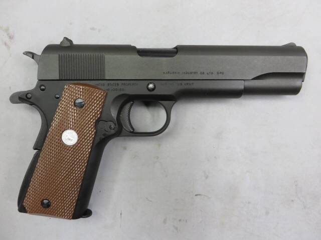 【マルシン】ガバメント M1911A1 HW センターファイヤー   モデルガン