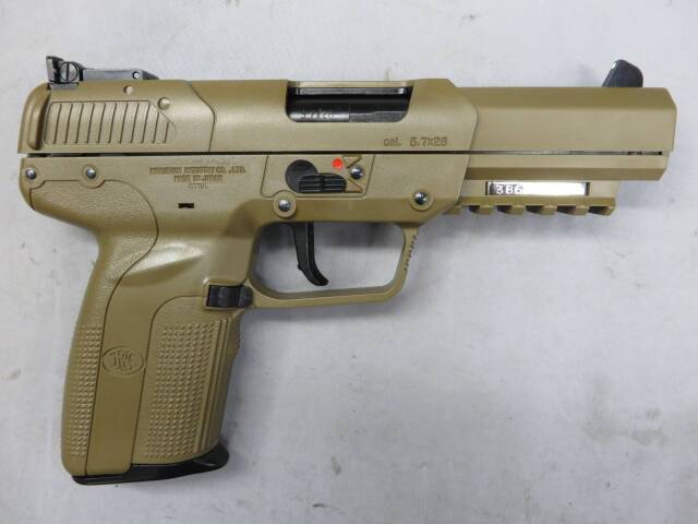 マルシン　5-7 co2 ガスガン　Ver2 アルミピストン 楽天市場】マルシン ガスガン 6mmBB CO2 GAS Blowback FN Five