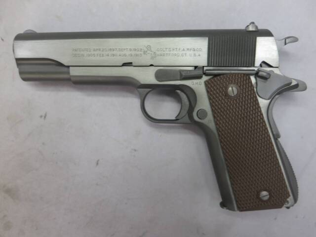 【ウエスタンアームズ】コルト ガバメント M1911A1ミリタリーモデル（ブラスト＆ソリッドフィニッシュ）