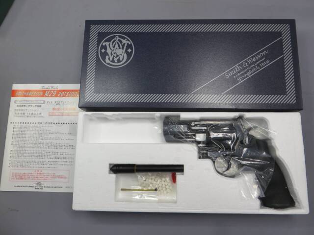 【タナカ】S&W M29 PC フラットサイド スチールフィニッシュ Ver.3