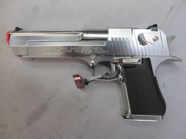 【東京マルイ】デザートイーグル50AE クロームステンレス