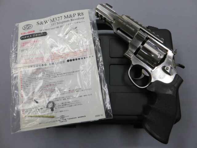 【タナカ】S&W M327 M&P R8 ステンレスジュピターフィニッシュ
