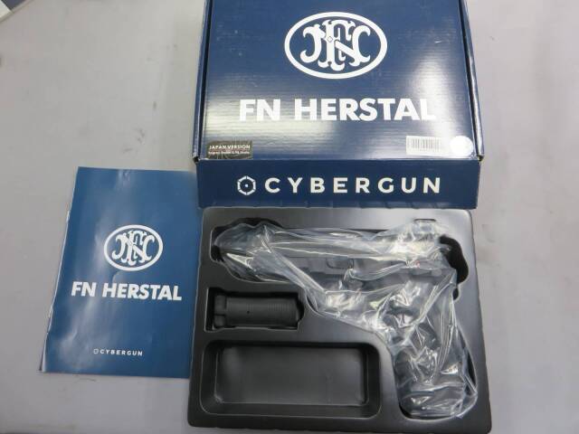 【CyberGun】FNX-45 タクティカル ブラック メタルスライド