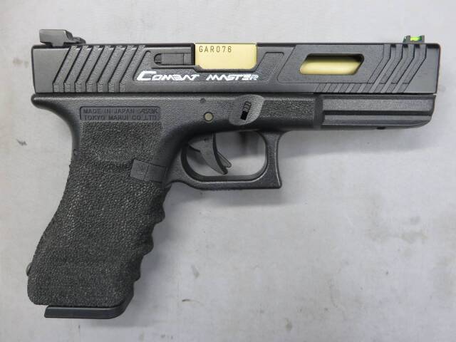 【東京マルイ】グロック17・TTI コンバットマスター（樹脂スライド） カスタム Glock17 G17