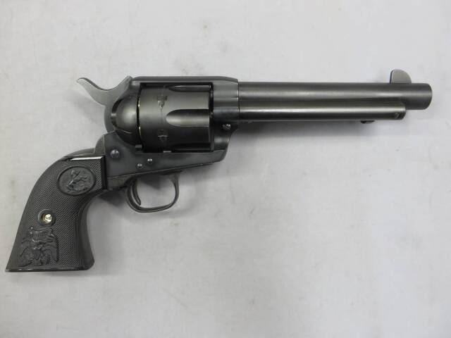 タナカ】コルトSAA.45 2nd Gen アーティラリー・5-1/2 ブラック