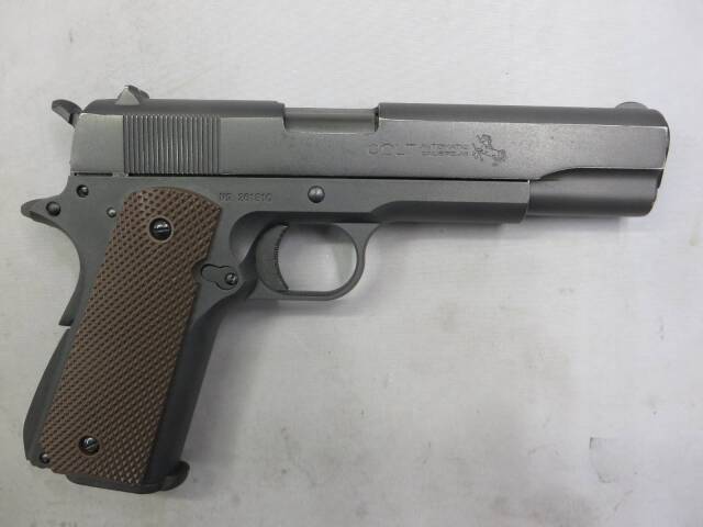 トイガン BATON M1911A1 BATON Airsoft: M1911A1 Co2ブローバック Limited.2 セラコート