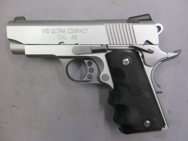 【東京マルイ】V10ウルトラコンパクト・HOGUEグリップ・ベルトクリップ