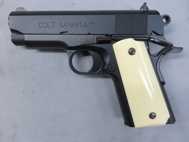 【ウエスタンアームズ】コルト M1991A1 コンパクト ヒート・カスタム マットブラックVer.