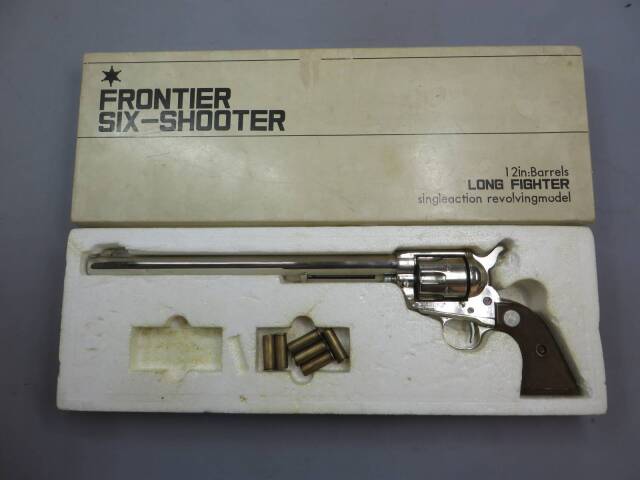 【MGC】フロンティア SIX-SHOOTER 12inバレル LongFighter  SMG・金属モデルガン