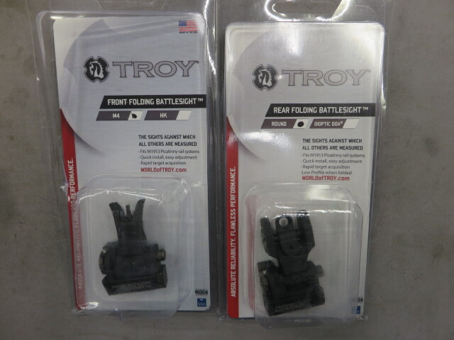【TROY】BATTLE SIGHT  FRONT+REAR