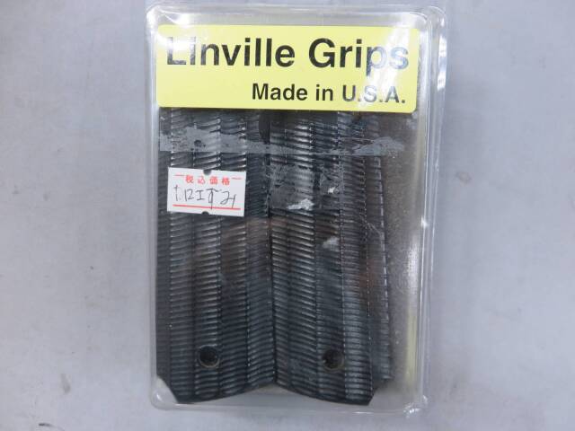 【Linville Grips】1911フルサイズ Lucia アルマジロ ブラック
