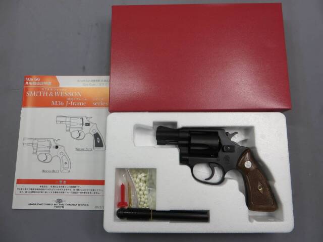 【タナカ】S&W .38スペシャル Pre36　2in スクエアバット Joker HW Ver.2