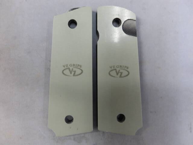 【Vz Grips】G10グリップ 1911 ダブルダイヤモンド Colt ロゴ Gry